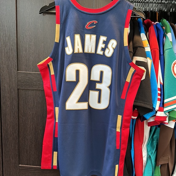 LeBron James Cleveland Cavaliers Mitchell & Ness 2008-09 Authentic NBA Jersey 40 - Picture 11 of 12